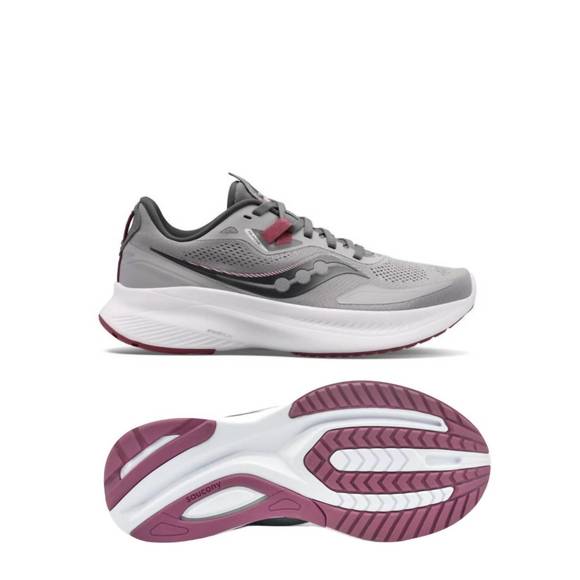 NEW SAUCONY women's guide 15 running shoes in alloy/quartz gris - Picture 1 of 1